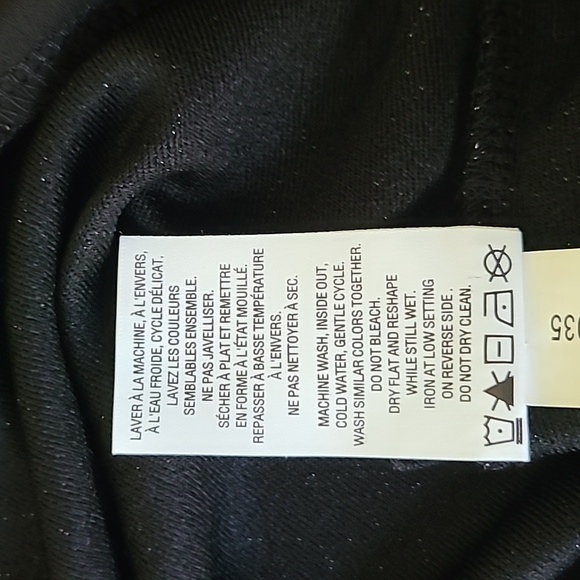 Sparkly black sleeveless top - Picture 6 of 6